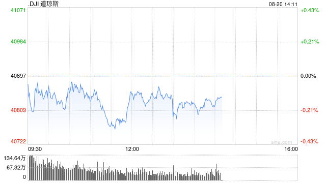 午盘：美股小幅下滑 道指下跌0.1%